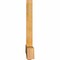Ekena Millwork Eugene Rough Sawn Timber Gable Bracket, Western Red Cedar, 96"W x 36"H x 4"D x 6"F, 9/12 Pitch GBW096X36X0406EUG00RWR - alternate 4
